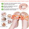 12 Pack Fabric Hammer Toe Corrector Straightener, Reusable Broken Toe Tape Buddy Straps Wraps Splints Lined with a Cushioning Latex Foam Layer for Crooked Bent Toes Support Protector(1 Inch Wide) view 4