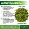 1.8 oz. Lemon Verbena Herbal Tea (Aloysia Citrodora) 51g Dried Lemon Verbena Herb Tea Cedrn view 3