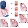 2 in 1 Pill Cutter and Splitter with Stainless Steel Blade for Cutting Small or Large Pills, Travel Mini Medicine Dispenser Box, Supplement Sorter, Fish Oil Planner, Perfect for Traveling view 3