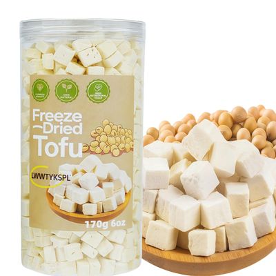 Freeze-Dried Tofu 6 oz Keto-Friendly & Gluten-Free Snack