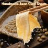 Dried Tofu Skin Sheets Oil Bean Skin Soy Products Hot Pot Ingredients China Specialty Snacks Vegetarian Food 138g/About 12 Pieces view 2