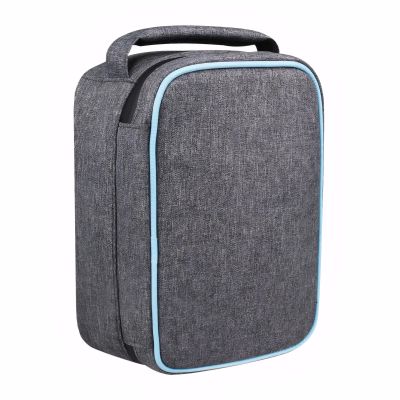 Maizoon Large Capacity Smell Proof Storage Bag with Combination Lock Activated Charcoal Waterproof Travel Case Pouch with Handle and Zipper Easy to Carry Grey