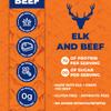 Apex Wild Game, Gluten Free, Keto, Paleo, Grass Fed Beef, Zero Sugar, Jerky Meat Snack Stick, 1oz 12-Pack, Elk view 3