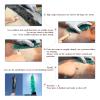 Enphla 9 Pcs Flint Knapping Tools, Flint Knapping Kit for Pros and Beginners, Crafting Obsidian Stone and Crystal, Includes 3 Copper boppers, 1 Pressure flaker, 1 Safety Gloves, 1 Leg Pads Etc view 4