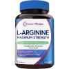 Doctor's Recipes L-Arginine 1000mg, Maximum Dose, Nitric Oxide Production, Blood Flow and Vascular Function, Endurance and Workout Support for Men and Women, 120 Coated Tablets view 1