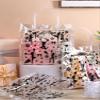 Sweetude 24 Pcs Cheer Clear Treat Bags with Handles for Cheer Team Cheerleader Gift Bag Bulk Cheerleader Party Supplies(Black) view 4