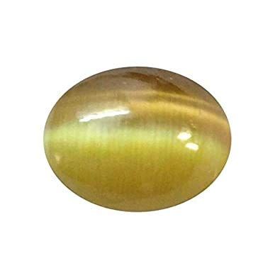 Arwacraft R.K Certified Natural Cats Eye Gemstone (Lehsunia) 9.25 Ratti Aaa+ Quilitey-B08BWWXRMRNAMZ