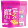 Jans Crispy Asian Snacks Bites, 5.29 oz Resealable Snack Bag (6-Pack, Spicy Shrimp Spring Roll) view 2