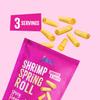 Jans Crispy Asian Snacks Bites, 5.29 oz Resealable Snack Bag (6-Pack, Spicy Shrimp Spring Roll) view 4