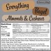 Everything Bagel Cashews and Almonds, Flavored Cashews, Flavored Almonds with Everything Bagel Seasoning, Mixed Nuts, Clean Ingredient Preppy Snacks, 9 Ounce view 4