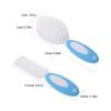 WRITWAA 1Set Infant Hair Brush: Soft Baby Hair Brush and Comb Set for Newborn Bathing and Grooming Kit Baby Registry Present for Boys Girls view 2