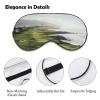 Sleep Mask for Side Sleeper Zero Pressure Soft Eye Mask Adjustable Seaside Golf Course Eye Cover for Travel Flight Work view 3