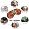 Sleep Mask for Side Sleeper Zero Pressure Soft Eye Mask Adjustable Prosperity in The Year of The Tiger Eye Cover for Travel Flight Work view 4