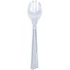 10 inch Clear Plastic Serving Fork Disposable Serving Fork Utensil for Salads Pasta Fruits Snacks Party Catering Buffet Picnic BBQ Kitchen Events Receptions Food Service Use (144) view 1