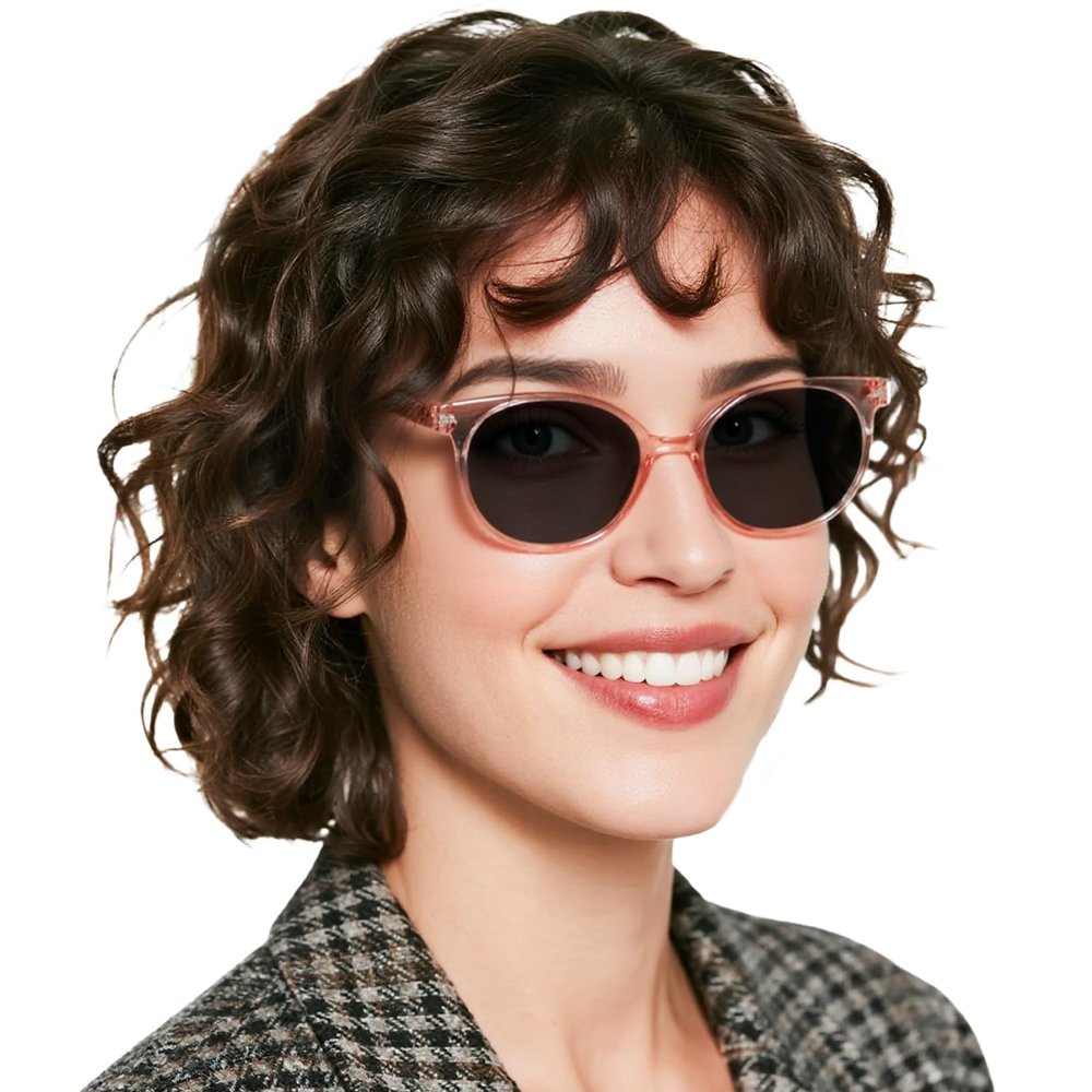 OCCI CHIARI Reading Sunglasses Women UV Protection Outdoor Reader Glasses 1.0 1.25 1.5 1.75 2.0 2.25 2.5 2.75 3.0 3.25 3.5 3.75 4.0 (Pink 1.5)