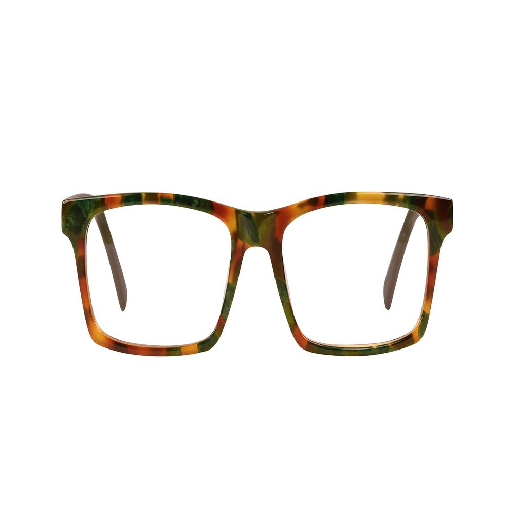 eyebobs - Number Cruncher | Premium Reading Glasses for Men and Women | Rectangle Frame for Wide Faces, Green and Brown Tortoise with Forest Green, 2.50