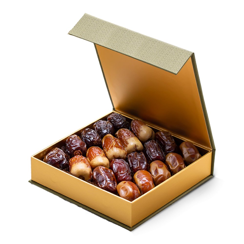Bateel | Palm Gift Set | Plain Dates | Small| 12.5 oz