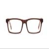 eyebobs - Number Cruncher | Premium Reading Glasses for Men and Women | Rectangle Frame for Wide Faces, Hickory Brown Crystal, 3.00 view 1