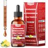 Tenmido 9in1 Schisandra Berry Extract Liquid Drops with Ashwagandha, Milk Thistle, Turmeric Curcumin, Ginkgo Biloba, Rhodiola, Panax Ginseng, Lemon Balm, & Rosemary - 30 Days Supply - 1FL Oz view 1