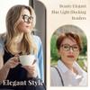 EASY READ Reading Glasses for Women,Cat Eye Computer Blue Light Blocking Readers(Magnification 2.50,Tortoise) view 2
