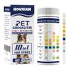 10-in-1 Cat & Dog Urine Test Strips, Cat & Dog UTI Test Kit, Pet Urinalysis Reagent Strips Diabetes, Glucose, Nitrite, Specific Gravity, pH, Protein, Leukocytes & More (60 Strips) view 1
