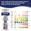 10-in-1 Cat & Dog Urine Test Strips, Cat & Dog UTI Test Kit, Pet Urinalysis Reagent Strips Diabetes, Glucose, Nitrite, Specific Gravity, pH, Protein, Leukocytes & More (60 Strips) view 4