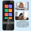 139 Languages, Two Way Voice Photo Online Offline Tranlation Device, 3in Pocket Voice Interprete for Meetings Travel Learning view 3