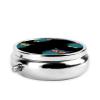 Fleece Lined Owl Mini Round Pill Box, can be Put into Wallet, Pocket, Light and Convenient, 3 Compartment Pill Box, Portable Pill Box, view 3