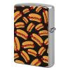 Fun Food Hotdog Hot Dogs Durable and Wear-Resistant Copper Lighter Protective Case view 1