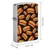Fun Food Hotdog Hot Dogs Durable and Wear-Resistant Copper Lighter Protective Case view 2