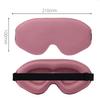 2 Pack Sleep Mask for Side Sleeper, Complete Light Blocking 3D Sleeping Eye Mask, Soft Breathable Eye Cover for Women Men 100% Light Blocking Blindfold (Black) view 3