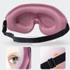 2 Pack Sleep Mask for Side Sleeper, Complete Light Blocking 3D Sleeping Eye Mask, Soft Breathable Eye Cover for Women Men 100% Light Blocking Blindfold (Black) view 4