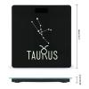 Taurus Constellation Digital Bathroom Scale for Body Weight Lighted LCD Display Round Corner view 2