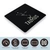 Taurus Constellation Digital Bathroom Scale for Body Weight Lighted LCD Display Round Corner view 3