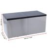 Companion urn for parents Double urn for marriage couple two boxes for ashes Casket for two persons (Design 2 + Plaques) view 3