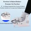 SFKLYU Ankle Stabilizer Brace, Adjustable Leg Support Brace, Sleeping Drop Foot Support Suitable for Bone Fixation or Support in Case of Fracture,Left,L view 3
