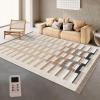 Heated Area Rug, Heating Floor Mat Large with Timer, Adjustable Temperature, Winter Under Desk Foot Warmer for Living Room,Yoga Room(D,160 * 240CM/62.9 * 94.4in) view 1