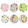 12pcs Sensor Covers for Libre 2/3, 6 Styles Summer Round Adhesive Patches Breathable Waterproof Sweat-Proof Sensor Stickers CGM Monitor Protective Overpatch Accessories view 1