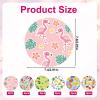 12pcs Sensor Covers for Libre 2/3, 6 Styles Summer Round Adhesive Patches Breathable Waterproof Sweat-Proof Sensor Stickers CGM Monitor Protective Overpatch Accessories view 2