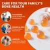 (2 Pack) Calcium Citrate 1200 mg with Vitamin D3 Gummies for Women & Men,Calcium Supplements for Bone & Teeth Support,High Absorption - Easy to Digest, Sugar Free,Vegan,Orange Flavor,60 Day Supply view 4