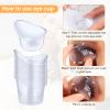 SHENLIU 20 Packs of 5 ml Disposable Eyes Washes Cups, Portable Plastic Measuring Cups, Eyes Wash Sets Bath Eye Wash Eye Care Tools for Drops Elderly and Travel Cleaning, Quick Fatigue Relief view 3