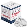 Angel-in-Armor White T-Shirt Rags 25lb Bulk Box of Recycled Cotton Knit Shop Rags (325 Units) Low Lint Cleaning Cloths for Mechanics, Oil Changes, Industrial and Commercial Use view 1