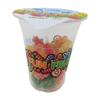 Fun Fruit Sour Gummy Candy - Assorted Fruit Rounds, Bold & Tangy Chewy Snacks, Halal Certified & Fat Free, 6 oz Cups (Pack of 14) view 1