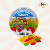 Fun Fruit Sour Gummy Candy - Assorted Fruit Rounds, Bold & Tangy Chewy Snacks, Halal Certified & Fat Free, 6 oz Cups (Pack of 14) view 3