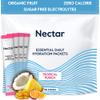Nectar Hydration Packets - Electrolytes Powder Packets - Sugar Free & 0 Calorie - Organic Fruit Liquid Daily IV for Dehydration Relief & Rapid Rehydration (Tropical Punch 30 Pack) view 1
