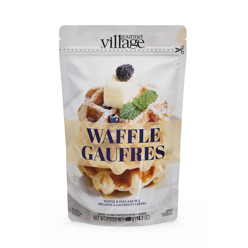 Gourmet Du Village Waffle And Pancake Mix, 400 g (14.1 oz.)
