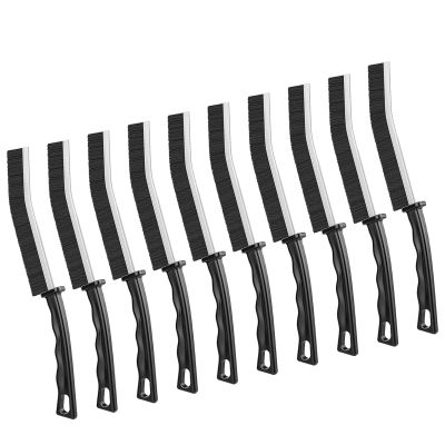 10pcs Crevice Cleaning Brush, Hard Bristle Crevice Cleaning BrushHousehold Cleaning Brushes, Gap Cleaning Brushes for Toilet, Bathrooms, Kitchens, Bathtub, Sink, Windows