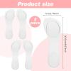 2 Pair Gel High Heel Inserts for Women, 3/4 Length Clear Shoe Inserts for Women, Comfort Pads Non-Skidding Adhesive Shoe Support Cushion Insoles for High Heels for Sandals Flats Boots Pumps view 2