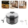 16L Commercial Cassava Bubble Pearl Milk Tea Machine, 110V 2200W Automatic Non-stick Pearl Machine, Equipped with Touchscreen Operation, for Bubble Milk Tea and Cassava Pearls Milks Teas view 3