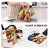 Happy Passover Pesach Seder Premium Waffle Kitchen Towel Absorbent, Durable & Stylish Dish Towels for Drying Dishes Kitchen Towels Dish Rags 26 X 16 Inches view 3